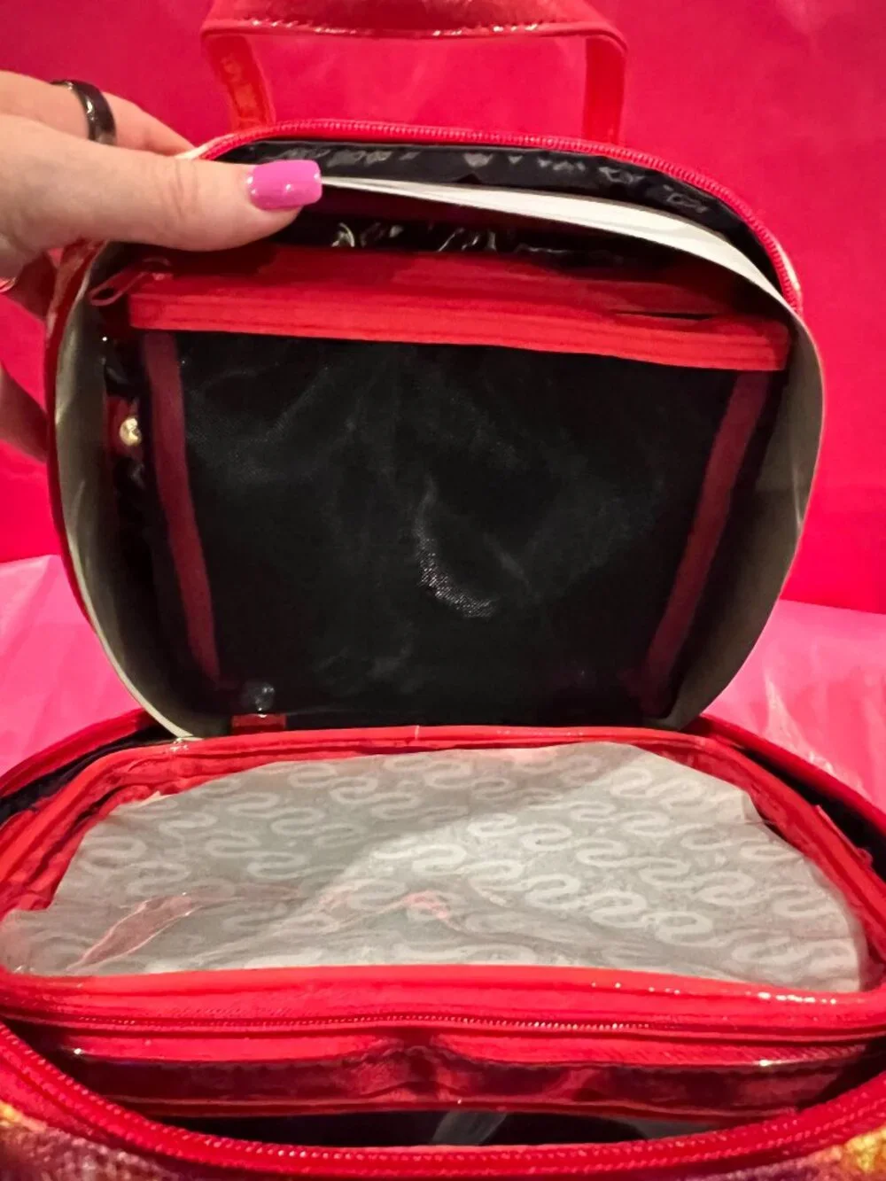 NWT Stephanie Johnson Tucson Desert ML Traveler Cosmetic Toiletry Makeup Bag